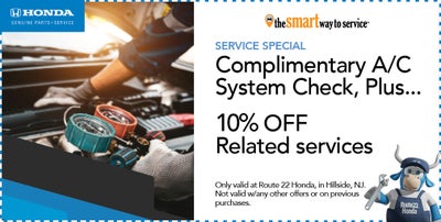Complimentary A/C System Check